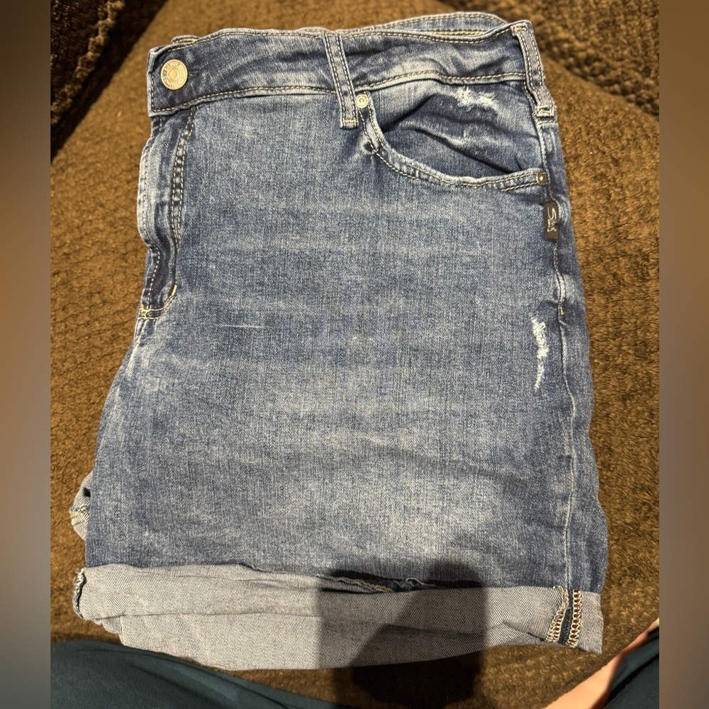 Silver Jeans Classic Indigo Denim Shorts